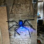 Animatronic Riesenspinne &ndash; 80 cm mit Bewegung, Licht & Sound