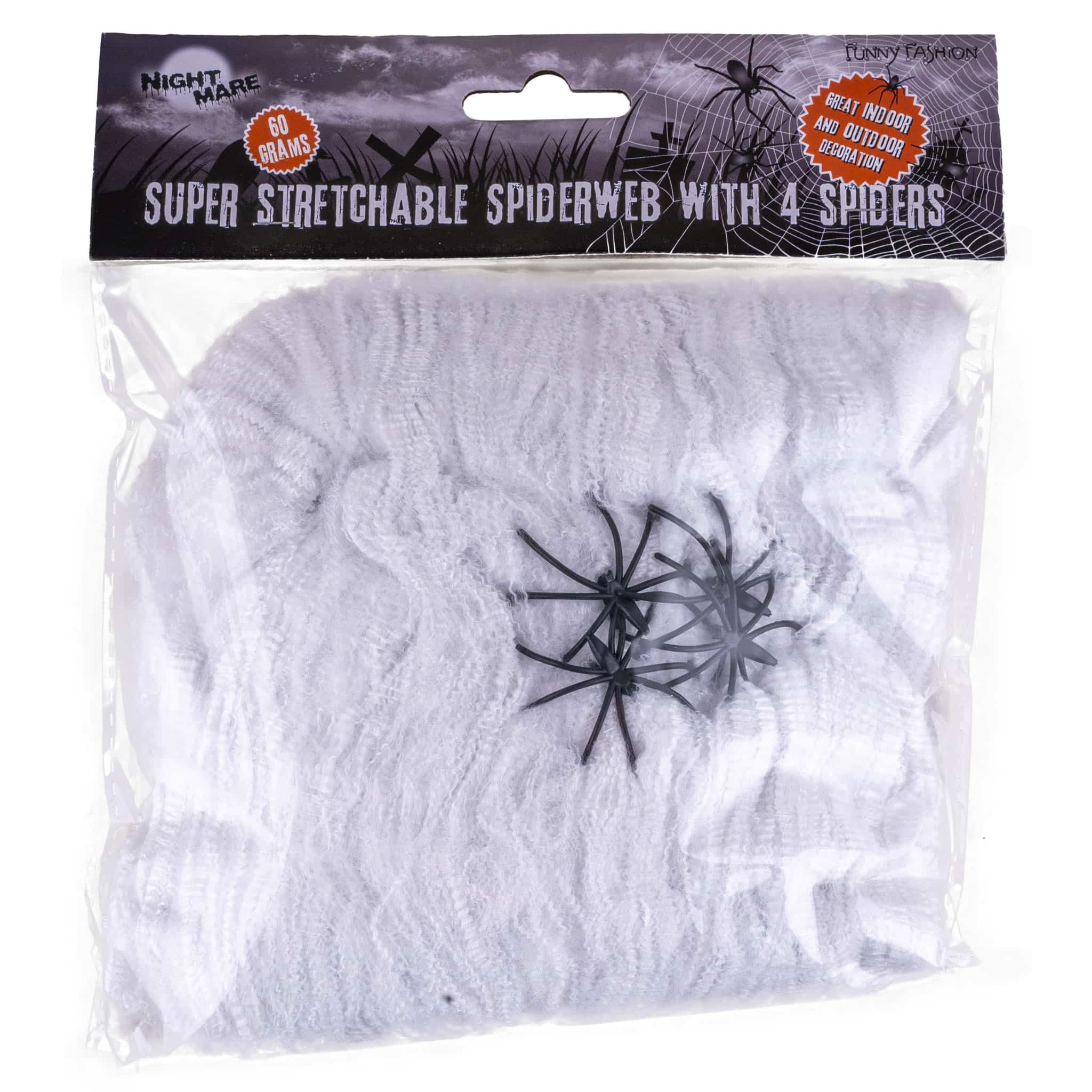 Halloween Spinnennetz 60g image 0