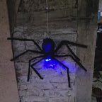 Animatronic Riesenspinne &ndash; 80 cm mit Bewegung, Licht & Sound