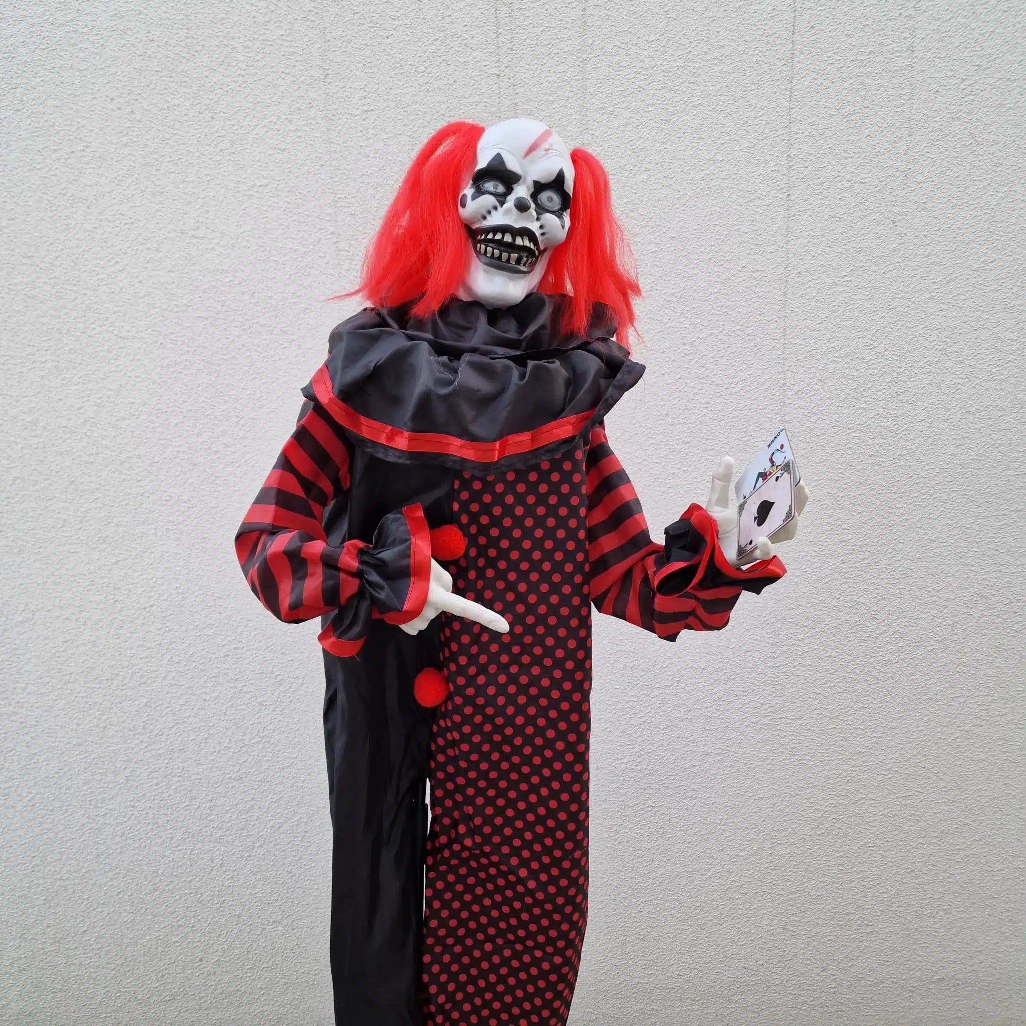 Halloween Pop-Up Horror Doppelkopf Clown Alfons