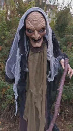 Halloween Animatronic Hexe Walburga