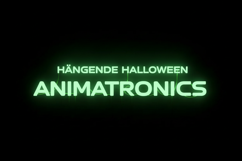 H&auml;ngende Halloween Animatronics