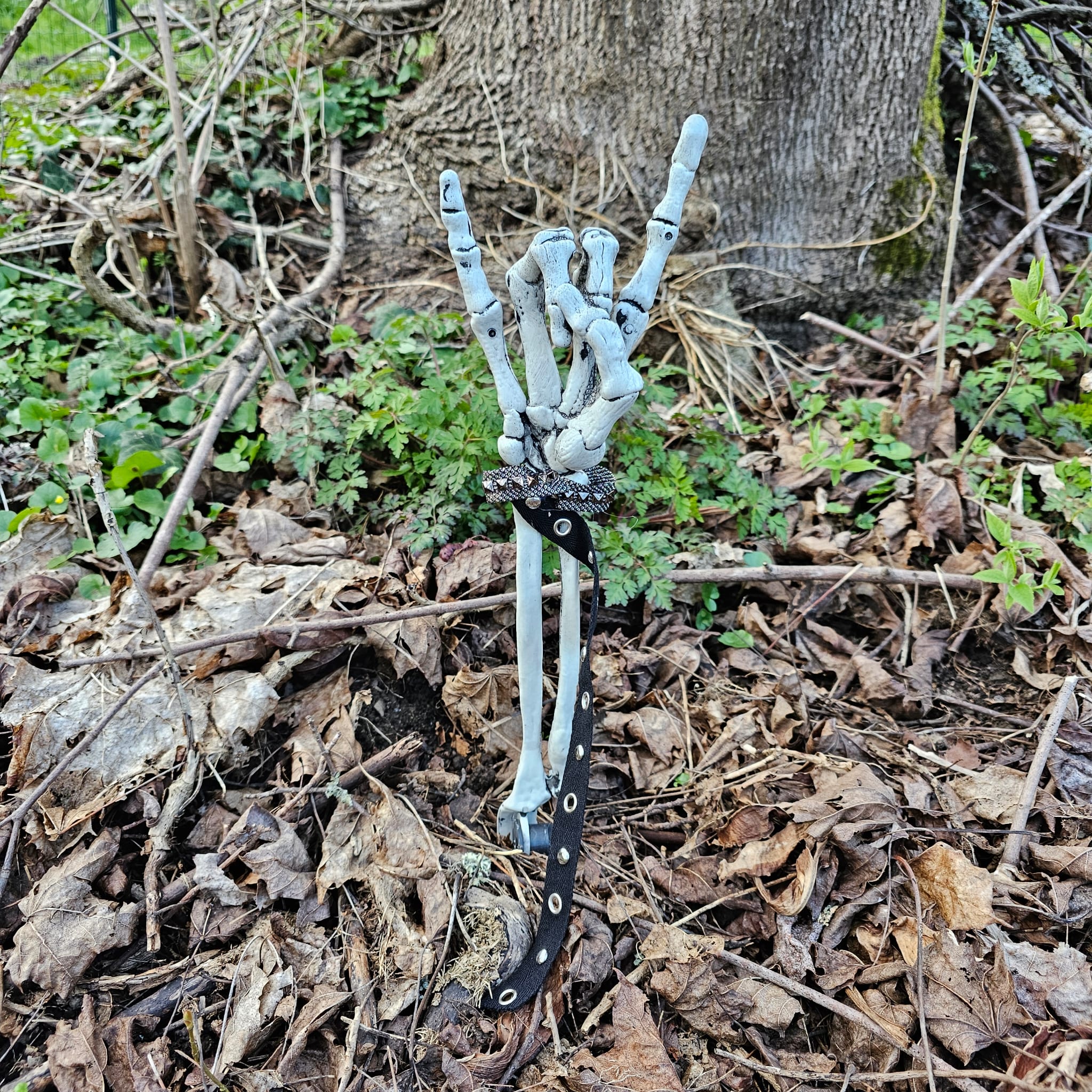 Skelett Gartenstecker Arm Hard'n' Heavy image 0