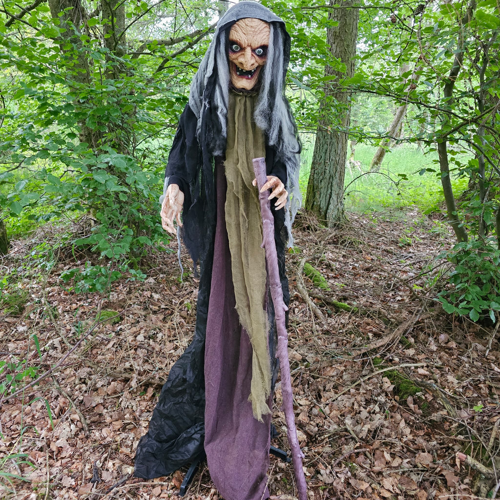 Halloween Animatronic Hexe Walburga image 0
