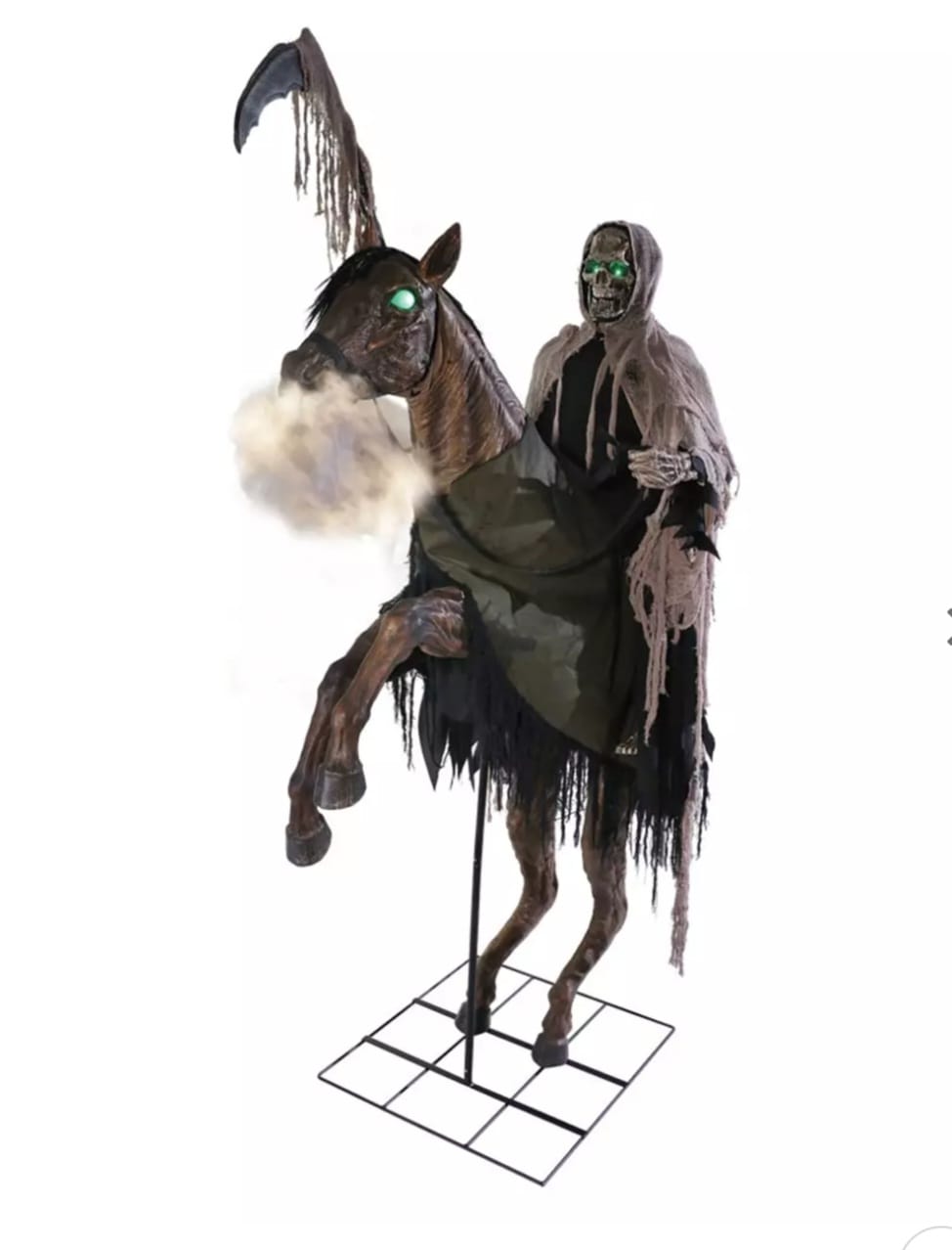 Reitender H&ouml;llen Tod Halloween Animatronic image 0