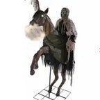 Reitender H&ouml;llen Tod Halloween Animatronic image 1