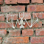 Halloween-Sch&auml;del-Fledermaus-Skelett-Dekoration image 0