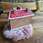 🍪 LED Lebkuchenhaus &ndash; Weihnachtliche Handarbeit mit Glitzer
