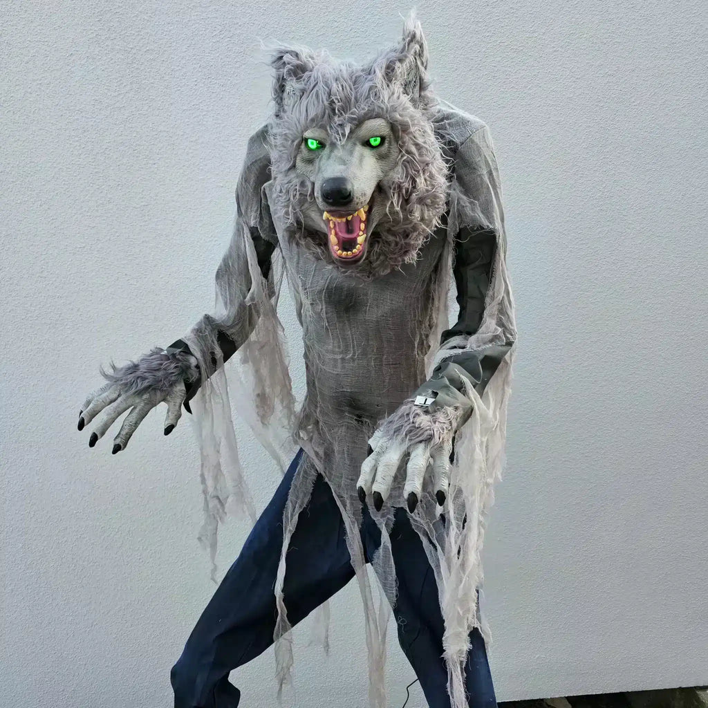 Schauriger Werwolf Animatronic - 215cm image 0