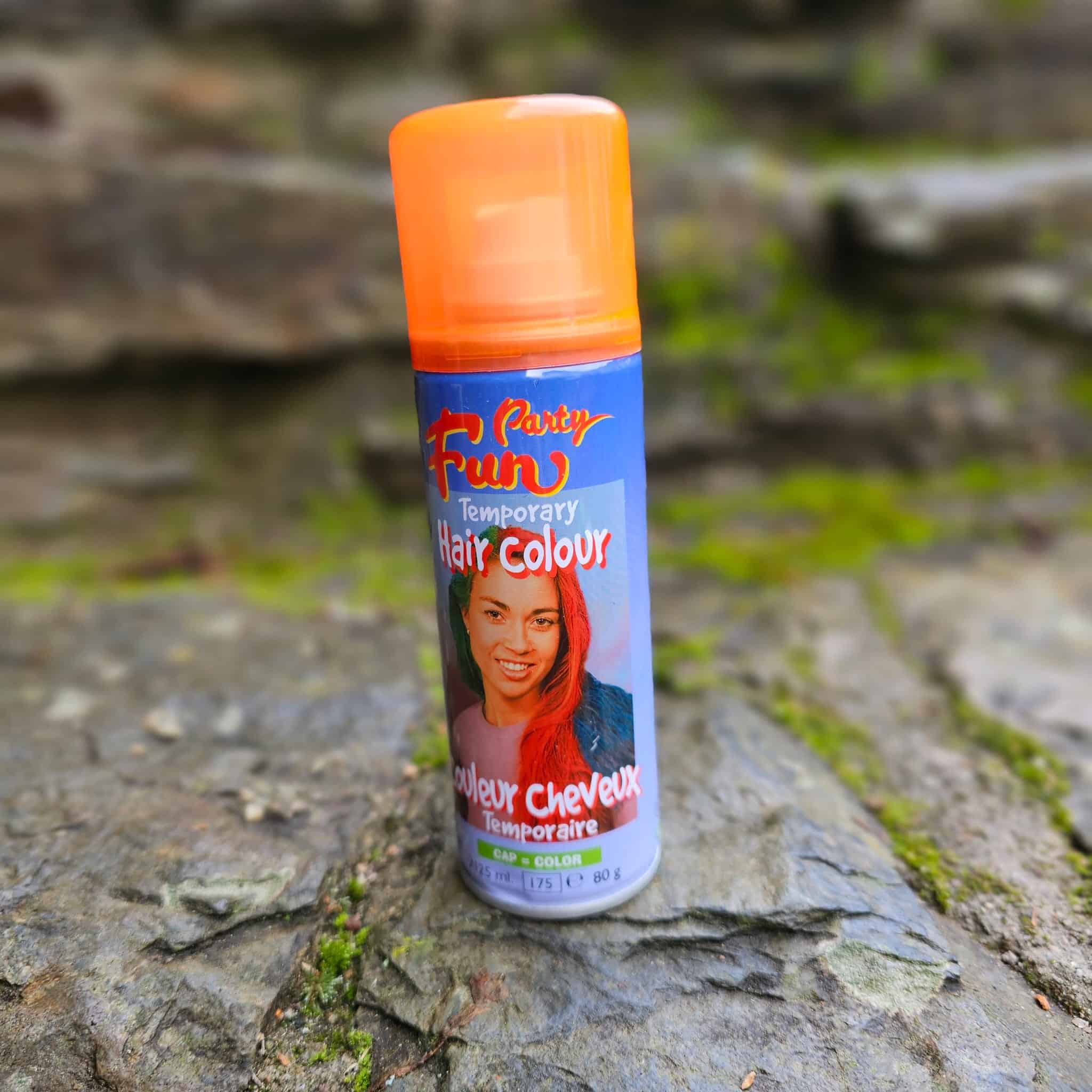 Farbiges Haarspray - Neonorange image