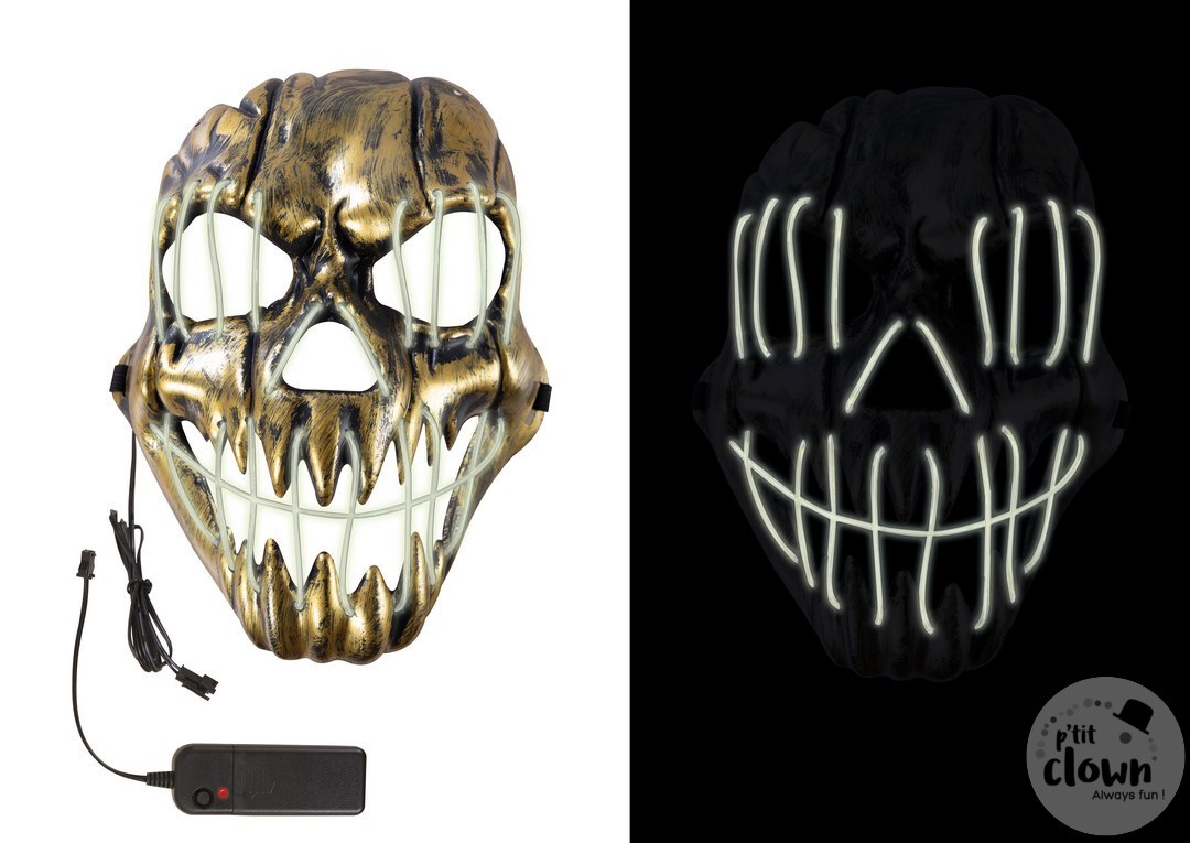 Gruselige LED&nbsp;Monster Maske image 0
