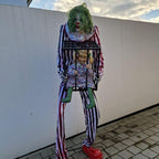animatronic Horror Clown mit K&auml;fig image 0