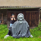 Halloween Skelett Grounbreaker mit Sound, Bewegung & leuchtenden Augen image 0